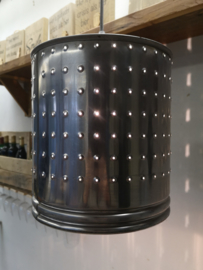 Hanglamp gemaakt van gerecyclede wasmachinetrommel klein (C)