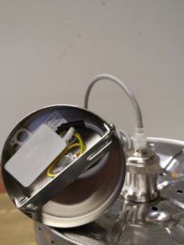 Hanglamp gemaakt van gerecyclede wasmachinetrommel klein (C)