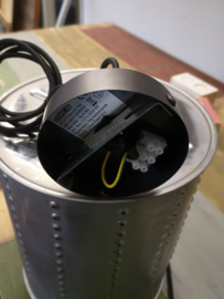 Hanglamp gemaakt van gerecyclede wasmachinetrommel klein (B)
