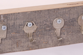 Sleutelbord met 4 haken