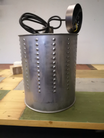 Hanglamp gemaakt van gerecyclede wasmachinetrommel klein (B)