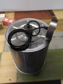 Hanglamp gemaakt van gerecyclede wasmachinetrommel klein (B)