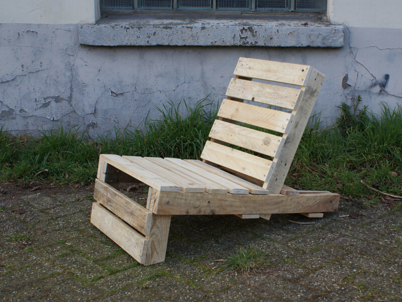 zitmeubilair voor buiten van gerecycled hout