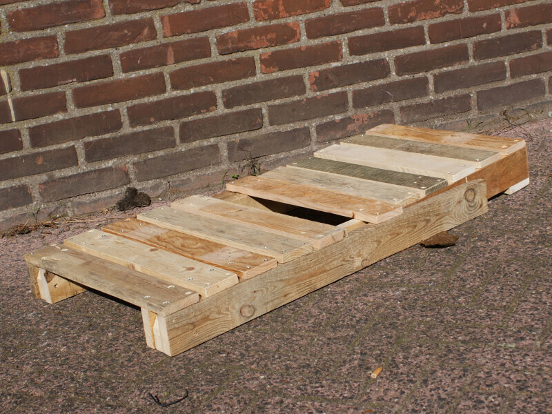 zitmeubilair voor buiten van gerecycled hout