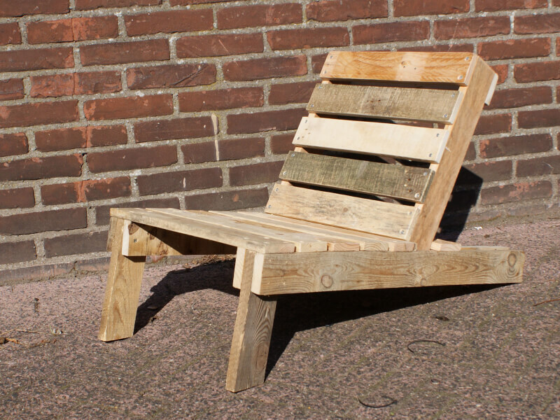 zitmeubilair voor buiten van gerecycled hout