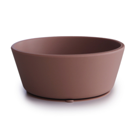 Mushie | Silicone Suction Bowl - cloudy mauve