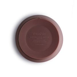 Mushie | Silicone Suction Bowl - cloudy mauve