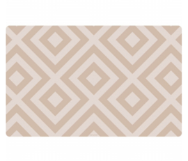 Eeveve | Desk mat  Modern Blocks - Desert sand