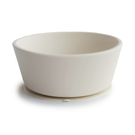 Mushie | Silicone Suction Bowl - ivory