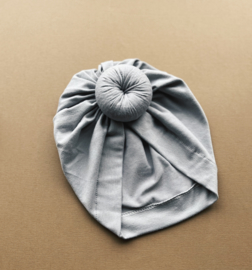 ☾  Niños |  Turban | grey