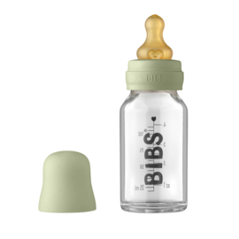 BIBS | Glazen fles 110 ml | Sage