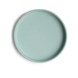 Mushie | Classic Silicone Suction Plate - Cambridge Blue