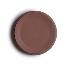 Mushie | Silicone Suction Plate - cloudy mauve