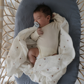 Mushie | XL hydrofieldoek - Swaddle Boats - boten