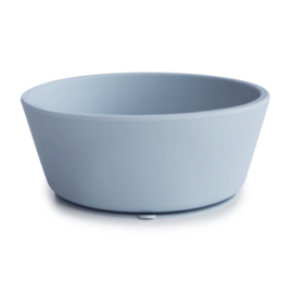 Mushie | Silicone Suction Bowl - powder blue