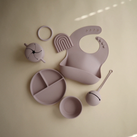 Mushie | Silicone Suction Plate - soft lilac