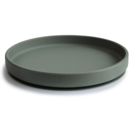 Mushie | Classic Silicone Suction Plate - Dried Thyme