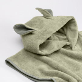 BIBS | kangaroo bad poncho | 2-4 jaar | sage