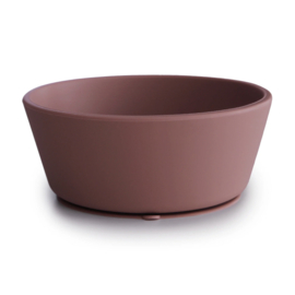 Mushie | Silicone Suction Bowl - woodchuck