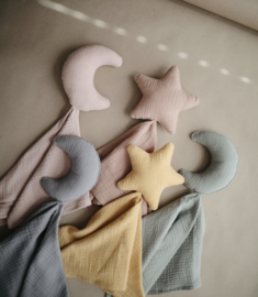 Mushie | Lovey Blanket | Star Natural