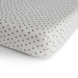 Mushie | Crib sheet | Bloom | 96,5 x 61 cm