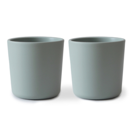 Mushie | Dinnerware Cup, Set of 2 (Sage)