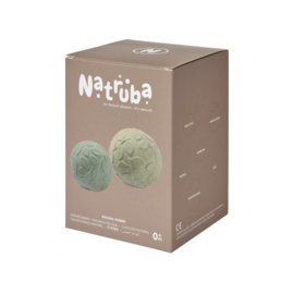 Natruba | Sensory Ball Set | Leaf | Bladeren groen