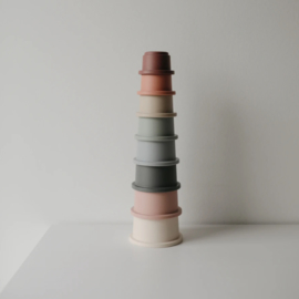 Mushie | Stacking Cups Stapeltoren - Original