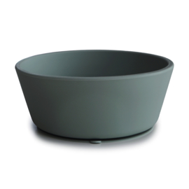 Mushie | Silicone Suction Bowl - dried thyme