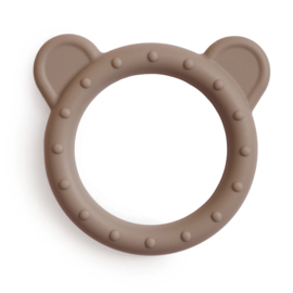 Mushie | Teether | bear - natural