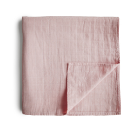 Mushie | Swaddle Rose Vanilla