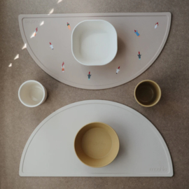 Mushie | Siliconen placemat -  Shifting sand