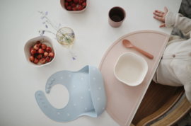 Mushie | Siliconen placemat -  Blush