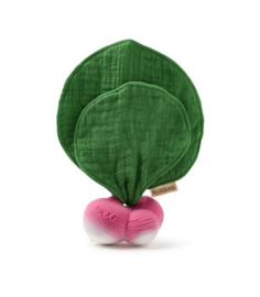 Oli & Carol | Ramona the radish | mini doudou | teether