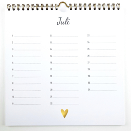 Kalender | Voor de verjaardagen