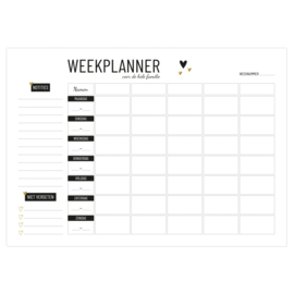 Familieplanner | weekplanner voor de hele familie