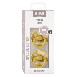 BIBS  Speen (Tie Dye Mustard) | maat 2 : 6+ maanden