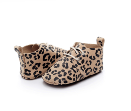 ☾  Niños |  Baby shoes | Leopard brown