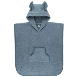 BIBS | kangaroo bad poncho | 2-4 jaar | petrol