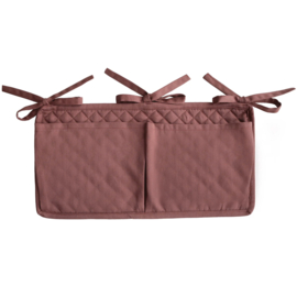 Mushie | Crib pocket - Cognac