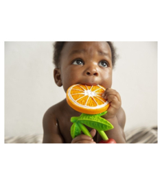 Oli & Carol | Clementine the orange | teether (bath-)toy