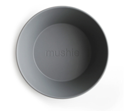 Mushie | Ronde kommetjes (set van 2) - Smoke