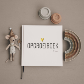 Opgroeiboek | 1 tot 4 jaar (hart)