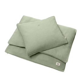 BIBS | Bedding set | beddengoed set - sage | 70x100 cm