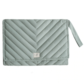 Mushie | Portable changing pad - Roman green