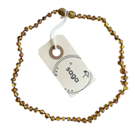 Saga | Necklace Amber - Honey