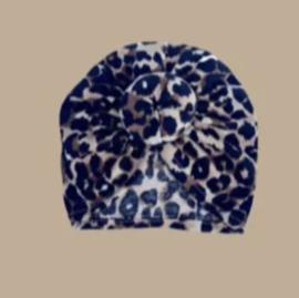 ☾  Niños |  Turban | leopard knot