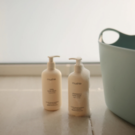 Mushie | Baby Shampoo & Bodywash (parfumvrij) - 400 ml