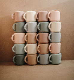 Mushie | Snack Cup - Powder blue