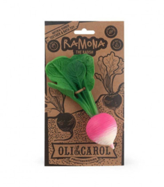 Oli & Carol | Ramona the radish | teether (bath-)toy